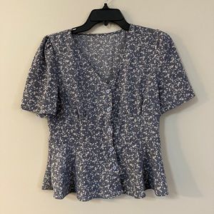 Cute floral blouse